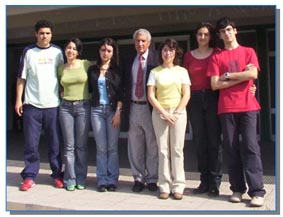 I partecipanti ai Giochi della Chimica coordinati dal prof. Aurelio Corrao